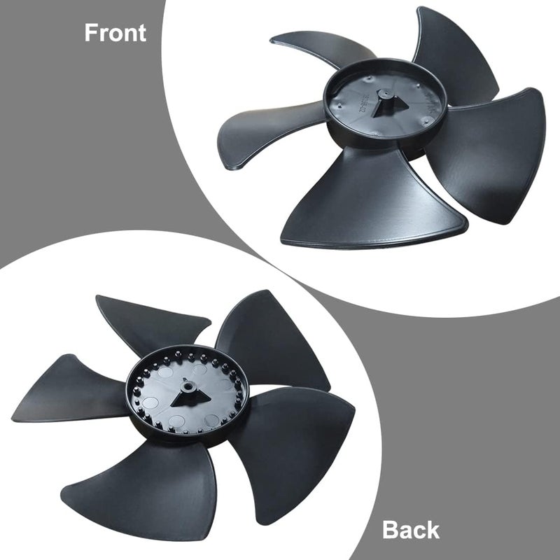 Popbee W10156818 Refrigerator Condenser Motor Fan Blade for Whirlpool Kenmore Sears Jenn-Air Amana Replace AP4323896 1454592 61006191 EA1964356-1 Year Warranty - Image 2